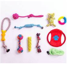 Пользовательская домашняя собака скрипная игрушка 10 упаковок шарик резин